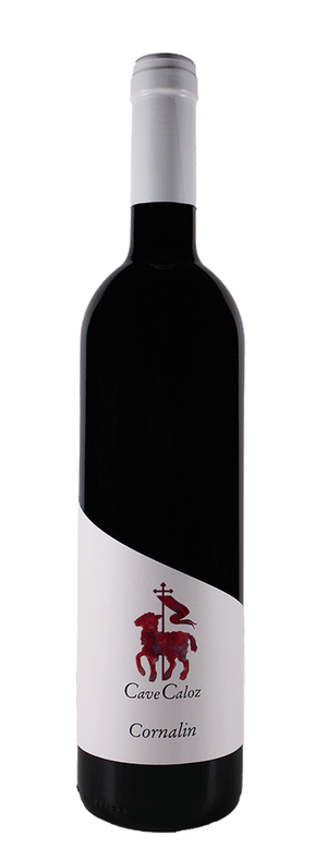 Bouteille de vin rouge Cornalin de la cave Sandrine Caloz