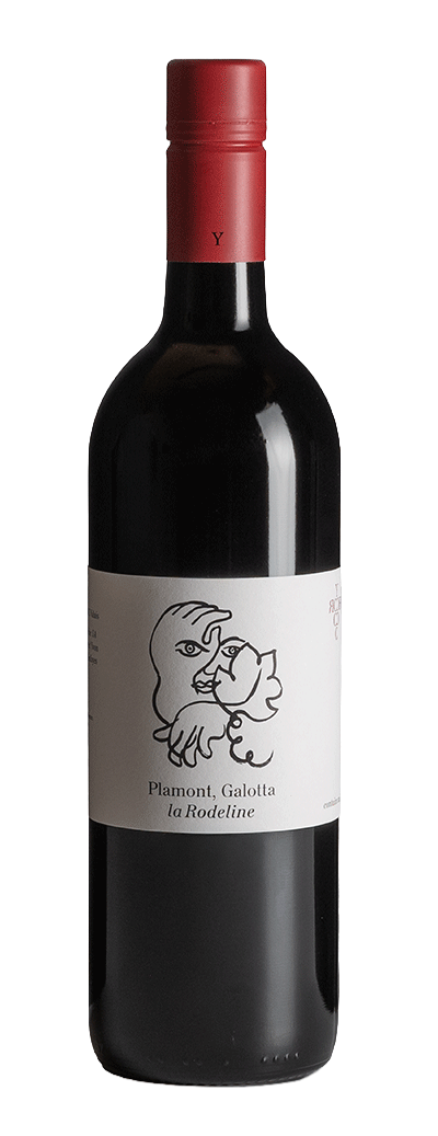 Bouteille de vin rouge Plamont, Galotta de La Rodeline à Fully