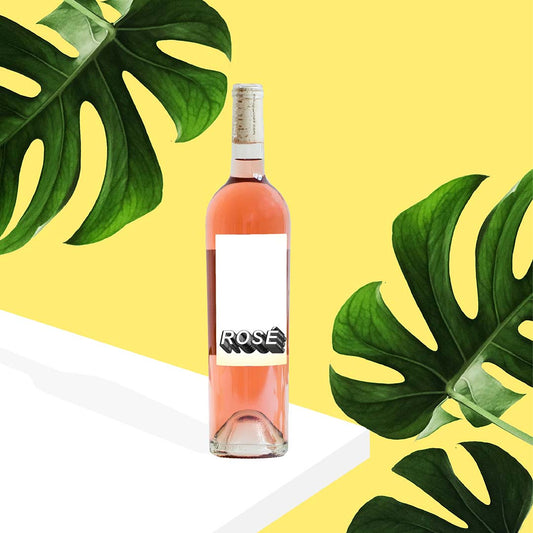 Bouteille de rosé 