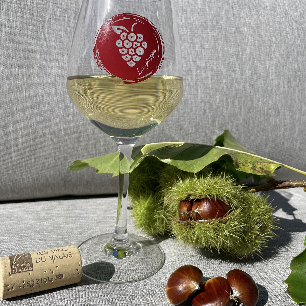 châtaignes et vin