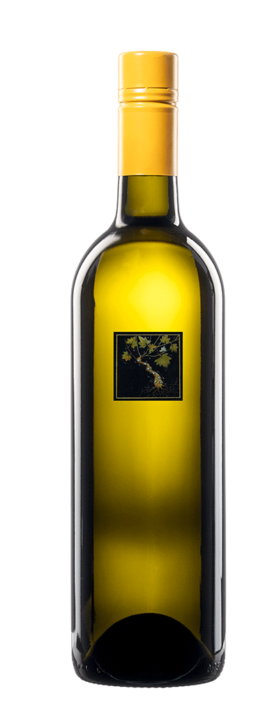 Bouteille de vin blanc Riesling de la cave Les Bernunes