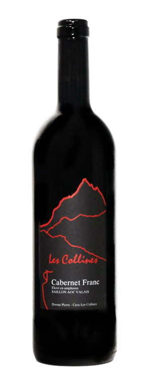 Bouteille de vin rouge Cabernet Amphore de la cave les Collines