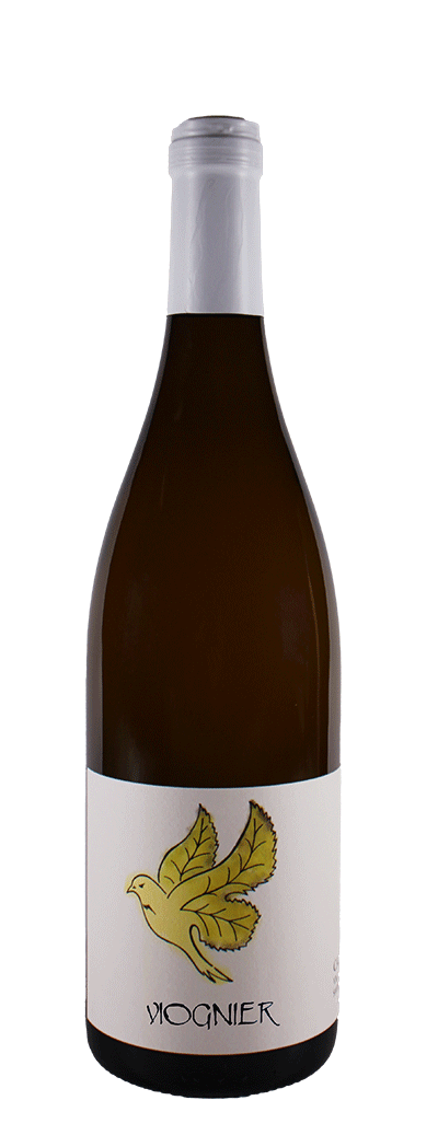 Bouteille de vin blanc Viognier de la cave Candide Bridy