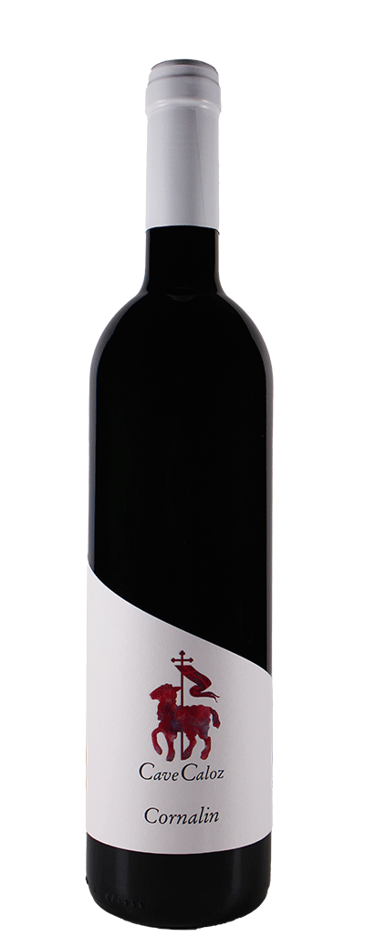 Bouteille de vin rouge Cornalin de la cave Sandrine Caloz