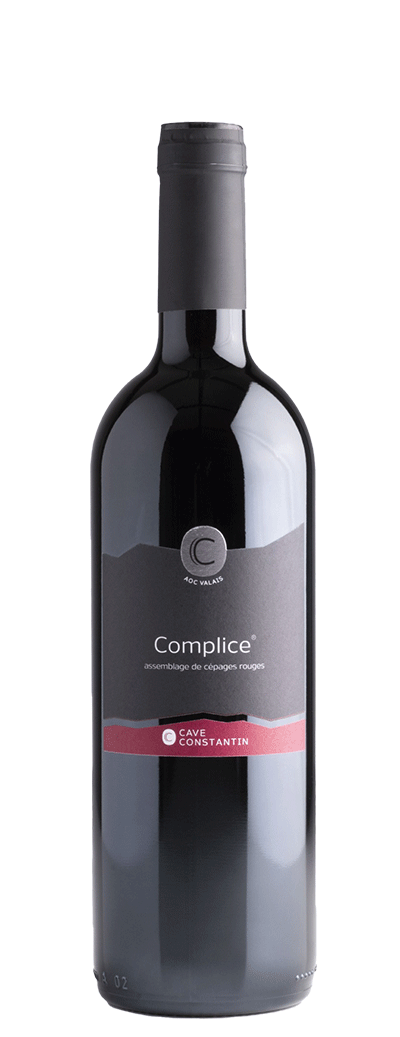 Bouteille de vin rouge Complice de la cave Constatin