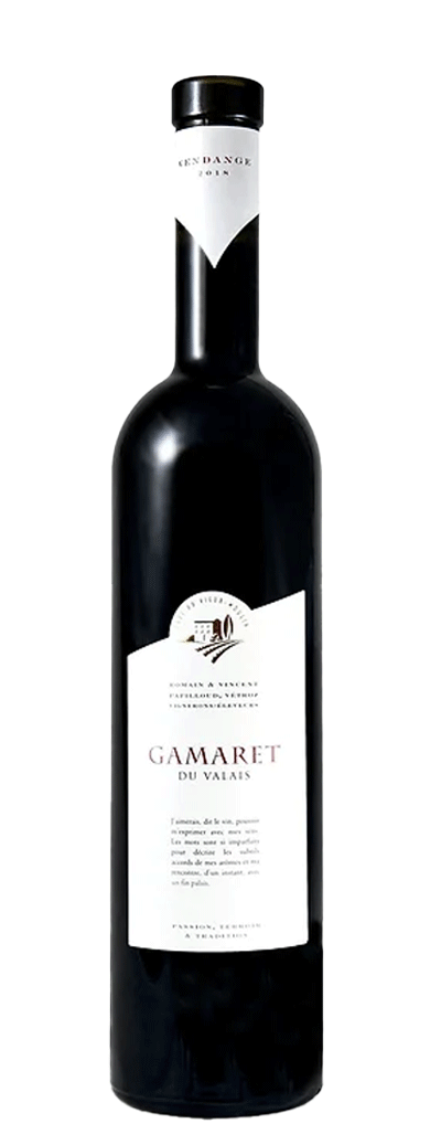 Bouteille de vin rouge Gamaret Cave du Vieux Moulin