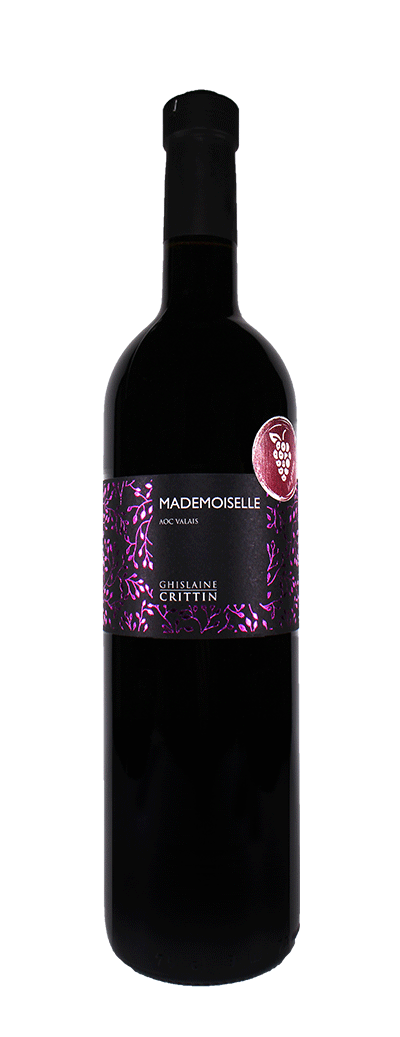 Bouteille de vin rouge assemblage Mademoiselle de la Cave du Vieux Pressoir