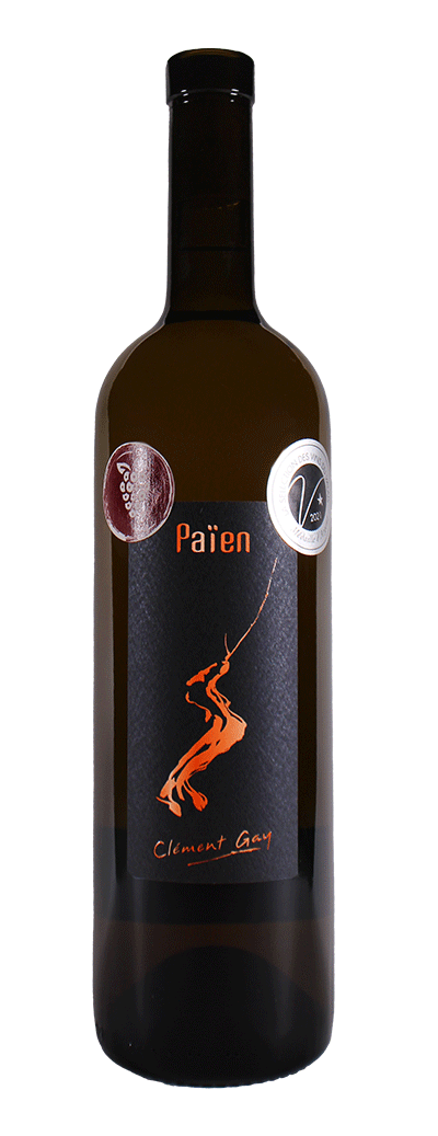 Bouteille de vin blanc Païen de la cave Clément Gay