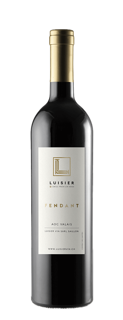 Bouteille de vin blanc Fendant de la cave Clément Luisier