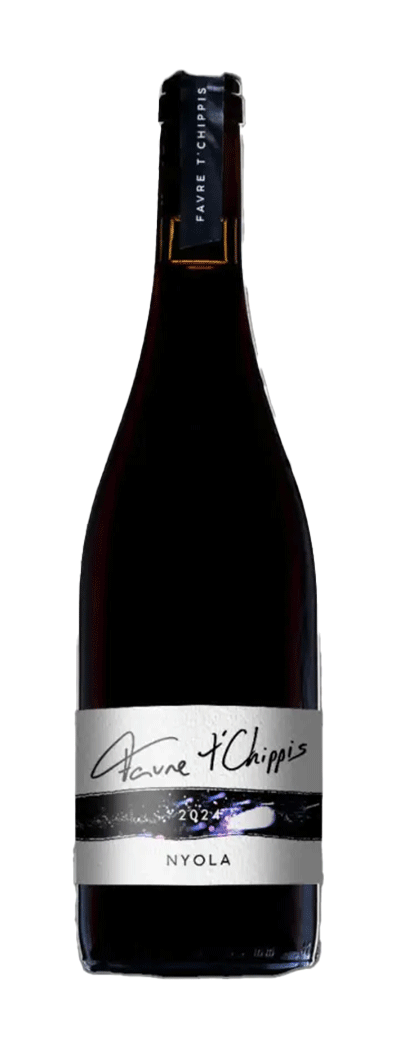 Bouteille de vin rouge Cornalin Nyola de la cave Favre T'Chippis