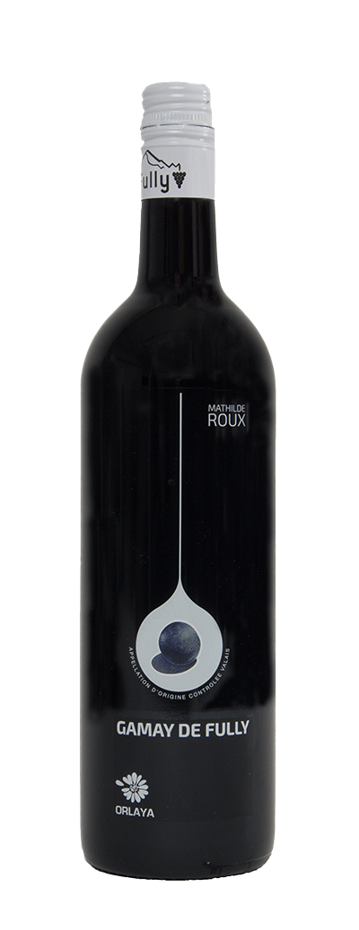 Bouteille de vin rouge Gamay de la cave L'Orlaya