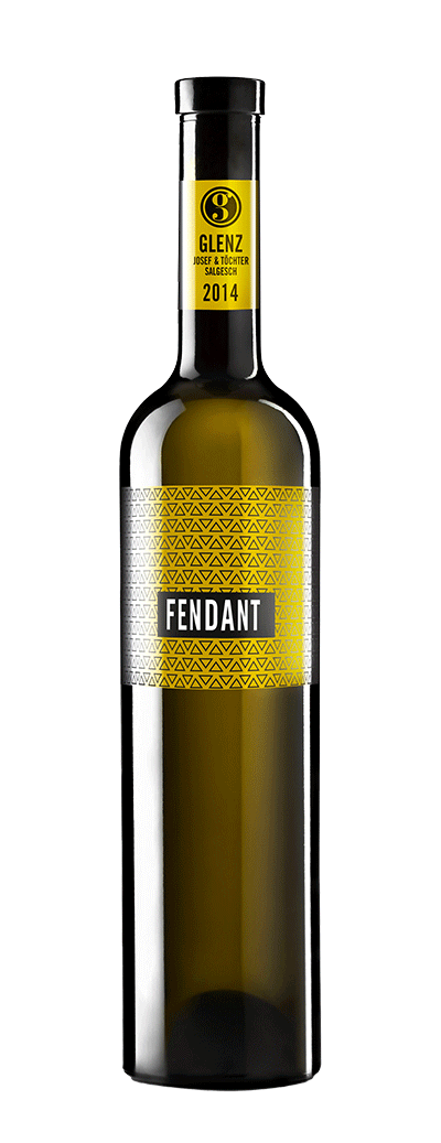 Bouteille de vin blanc Fendant de la cave Glenz Weine