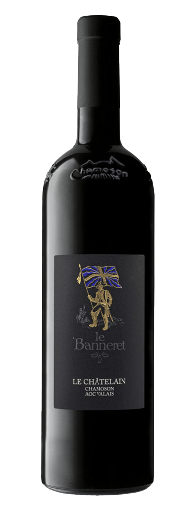 Bouteille de vin rouge Le Châtelain de la cave Le Banneret