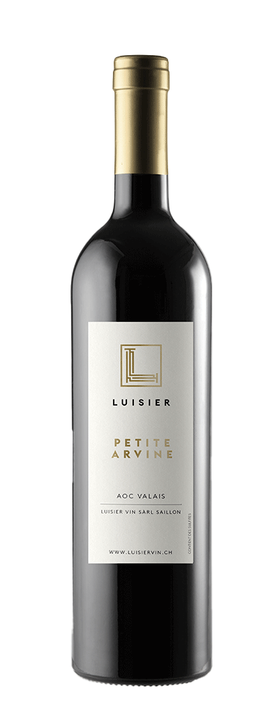 Bouteille de vin blanc Petite Arvine de la cave clément luisier