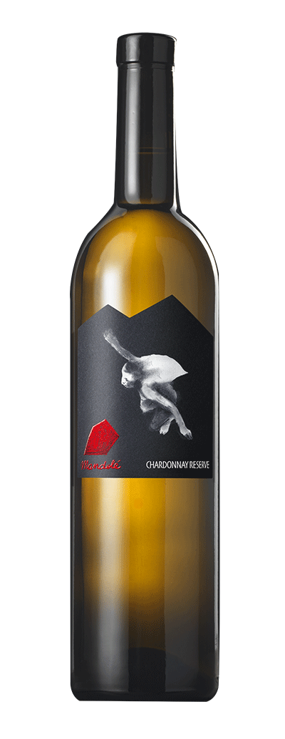 Bouteille de vin blanc Chardonnay Réserve de la cave Mandolé