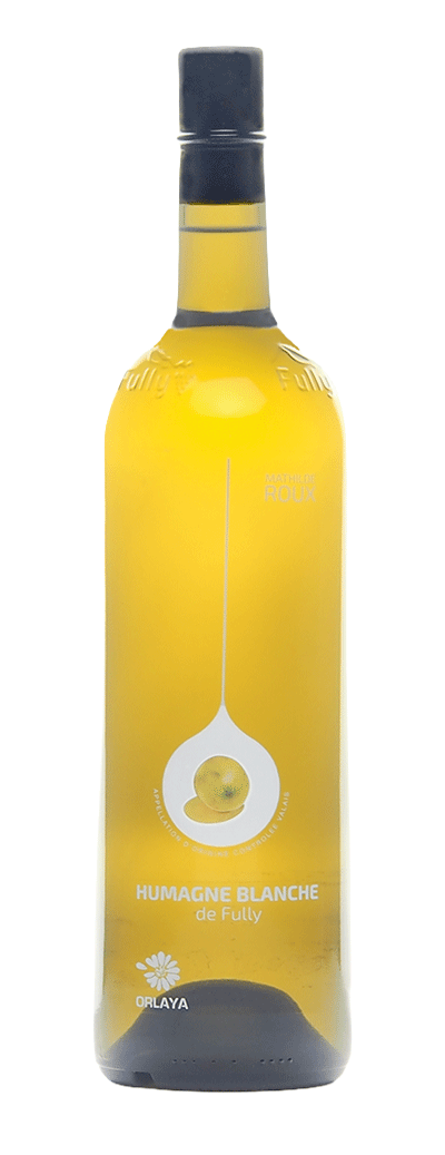 Bouteille de vin blanc Humagne Blanche de la cave L'Orlaya