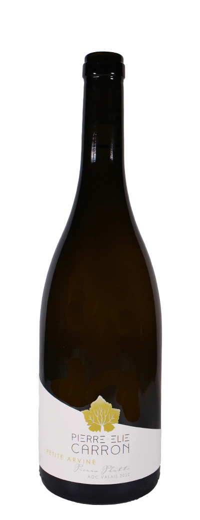 Bouteille de vin blanc Petite Arvine de Pierre-Elie Carron