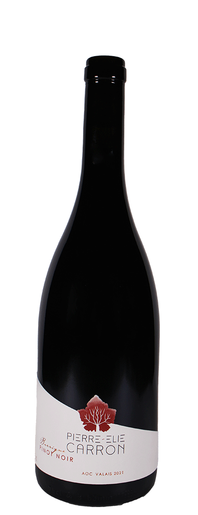 Bouteille de vin Pinot Noir Charrat Barrique de Pierre-Elie Carron 