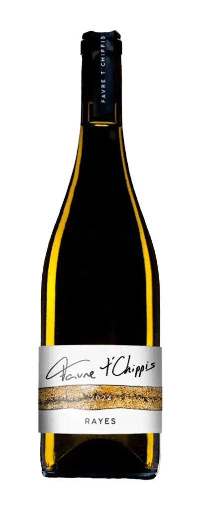 Bouteille de vin blanc Petite Arvine Rayes de la cave Favre T'Chippis