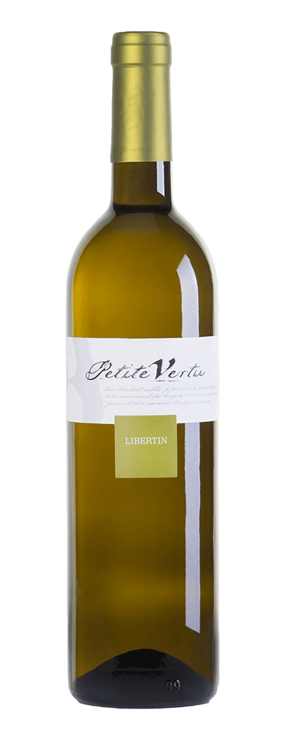 Bouteille de vin blanc Libertin de la Petite Vertu