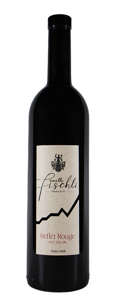 Bouteille de vin Reflet Rouge de la Famille Fischli