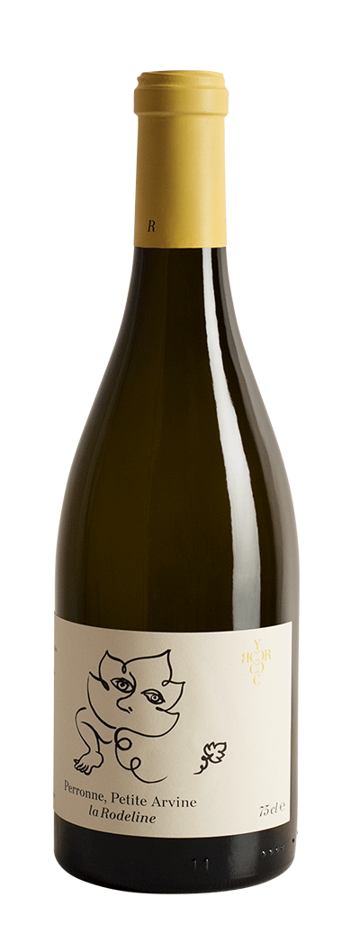 Bouteille de vin blanc Perronne Petite Arvine de La Rodeline