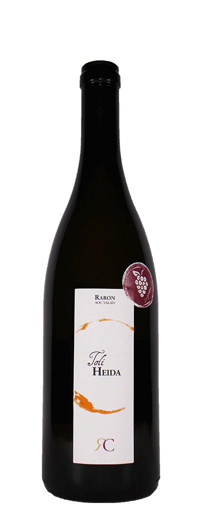 Bouteille de vin blanc Heida de Weingut Cipolla