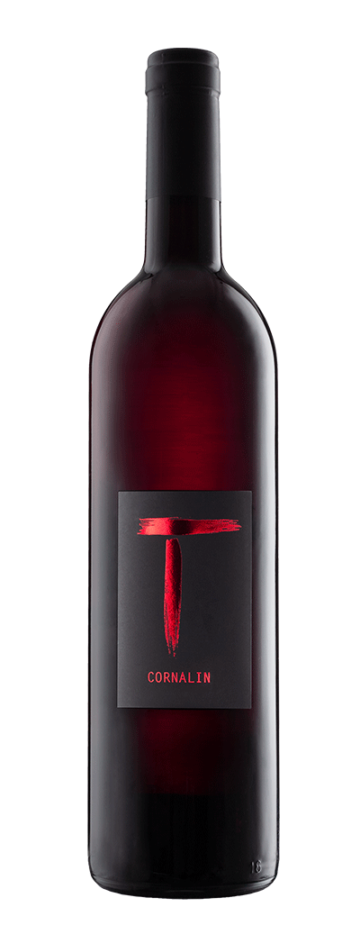 Bouteille de vin rouge Cornalin de la cave Le Tambourin