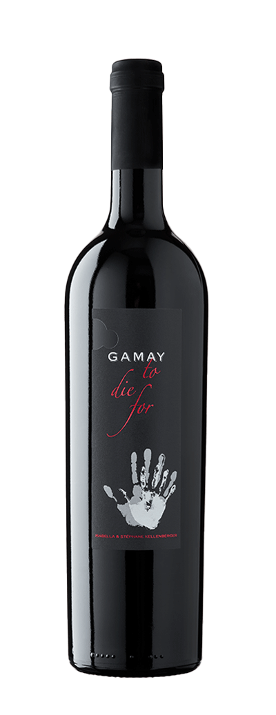 Bouteille de vin rouge Gamay "To die for" de la cave Vin d'Oeuvre