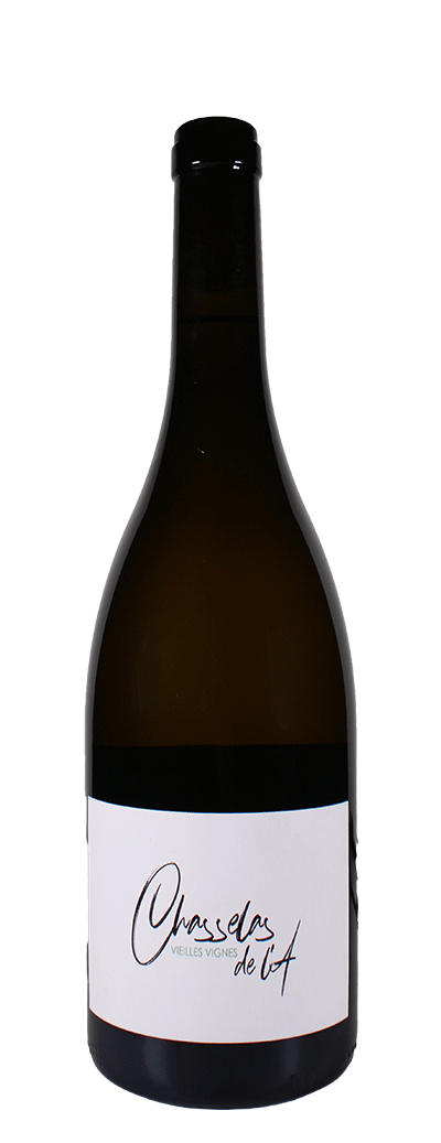 Bouteille de vin blanc Chasselas de l'A de la cave vin de l'A