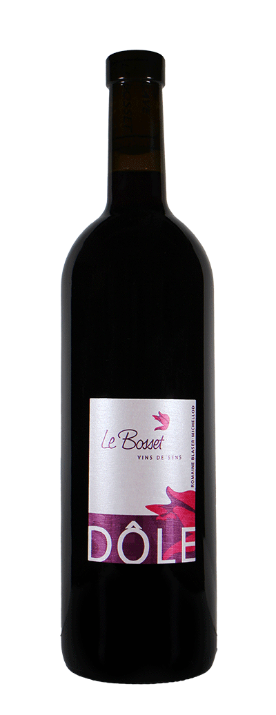 Bouteille de vin rouge Dôle de la cave Le Bosset