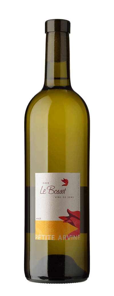 Bouteille de vin blanc Petite Arvine de la cave Le bosset