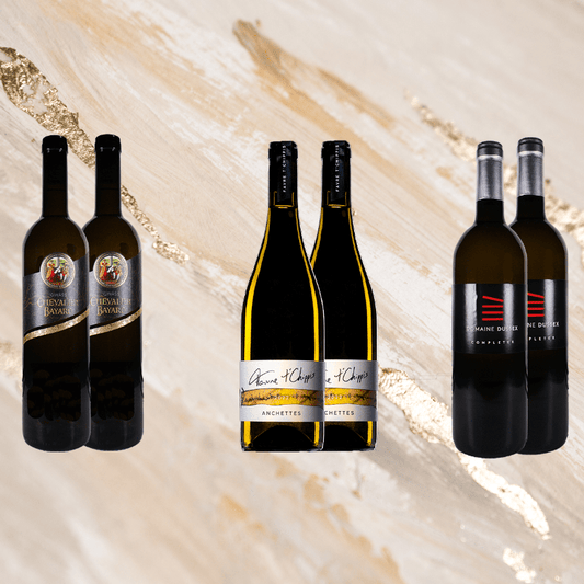 carton de vins blancs de cépages rares