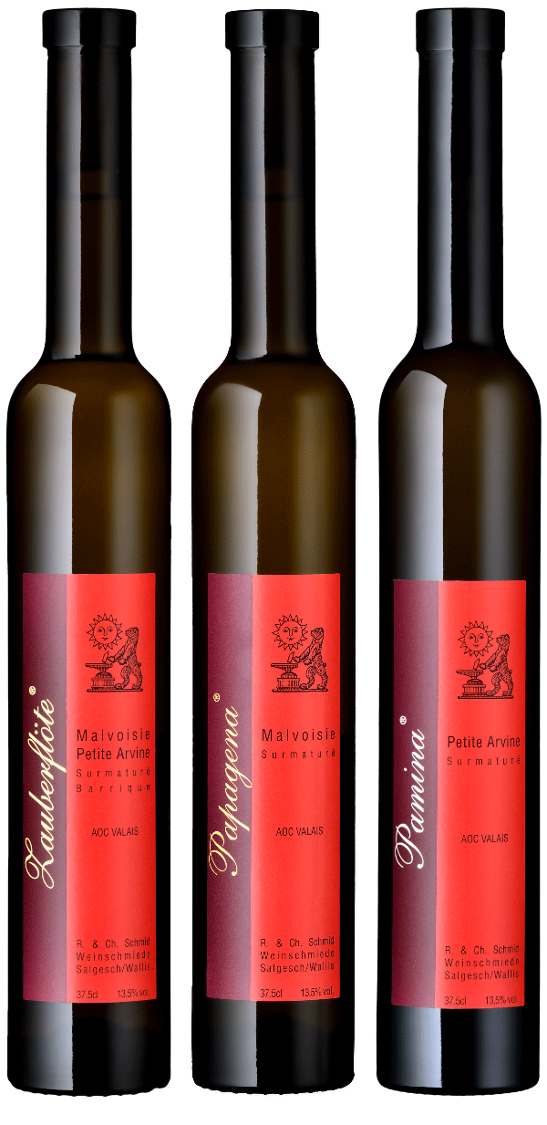 Trilogie de vins doux