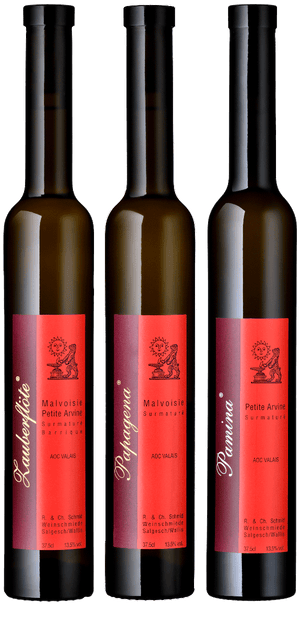 Trilogie de vins doux