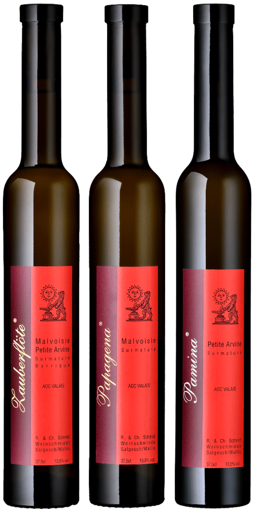 Trilogie de vins doux