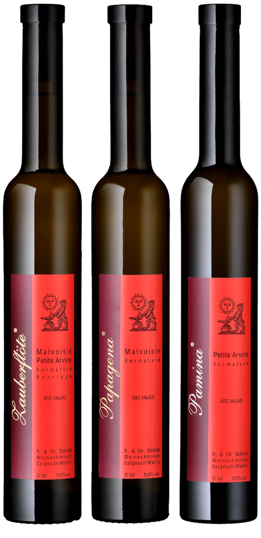 Trilogie de vins doux